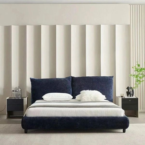 Bed Room Furniture Home Furniture Modern Luxury King Size Queen Double Bed MOYI Big Dable Queen Super Frame Set