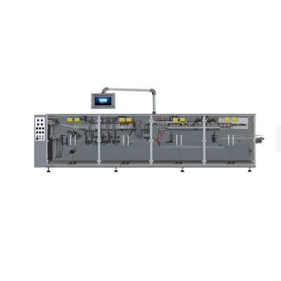 Horizontal Vacuum 150bpm Bag Packaging Machine Double Station Dosing