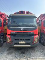 Equipo de hormigón rojo/amarillo/negro Sany 56M 2020 Año de fabricación con Volvo Chasis SYM5446 THB 560C-8A Sistema C8