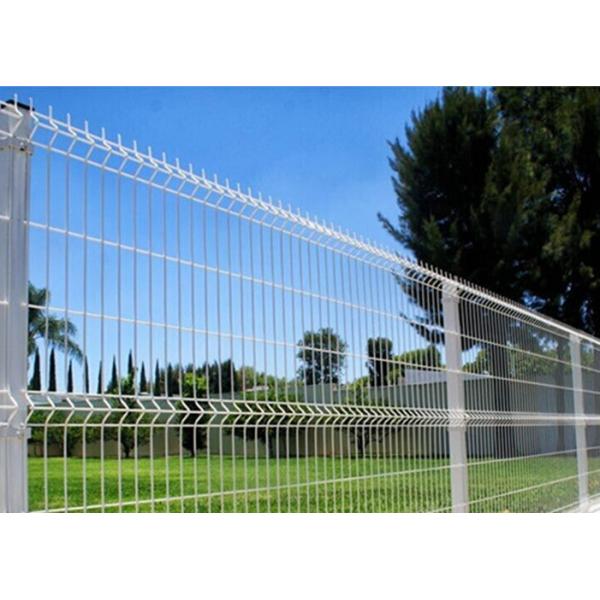 4X4 Curved Welded Wire Garden Fencing Safety For Farms / Schools