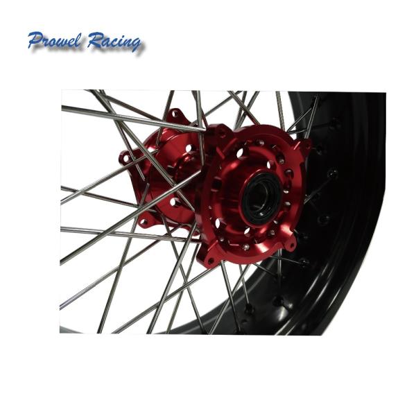 Алюминиевый 6061 T6 Мотоцикл Мотокрос Супермото Сплав колеса РИМ размер 5.0x17 для Вас