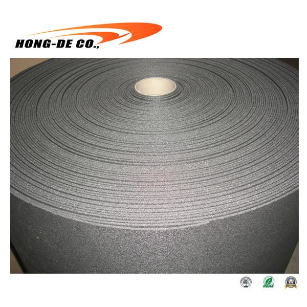 Black EN71 Xpe Foam Rolls Chemical Cross Linked Polyethylene Foam Roll