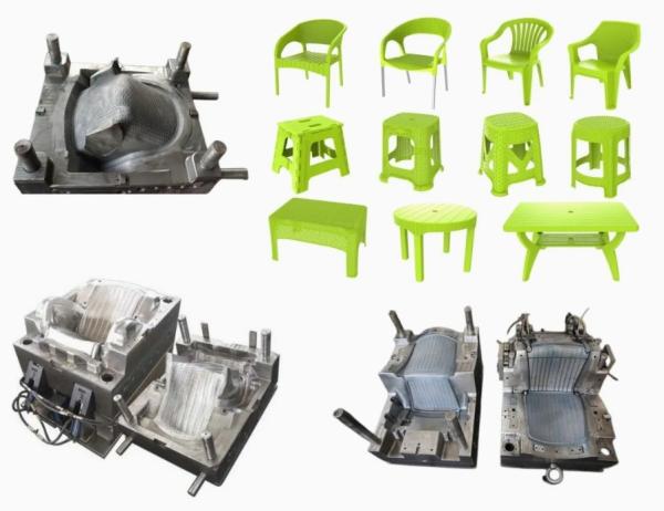 Customized High Quality Small Baby Big Full Adult Office Plastic Furniture Table Stool Chair Injection Mold Molds Mould