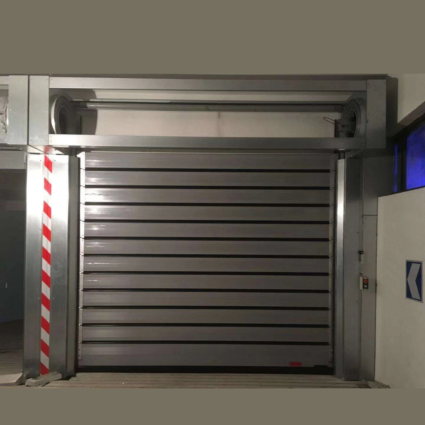 Clean-Environment Spiral High Speed Door Electronics Manufacturing Facilities Access System