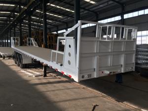 3 Axles Flat Bed Semi Trailer Most Versatile Choice For Heavy Loads