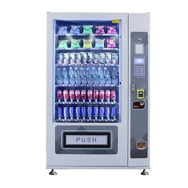 Smart Screen Vendor Machine Snack and Drink Vending Machine with QR Code Payment