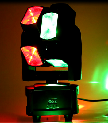 Unique Single Axis 8*10W Beam Moving Head Light LED RGBW 4 in 1 LED Moving Head Spot