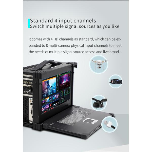 TYST Live Streaming Broadcast All-in-one Machine Portable 4K Version with VMIX Software