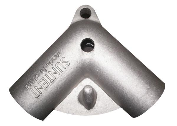 ISO Foundry Low Pressure Die Casting Parts Flange Aluminum Customized For CNC Machine