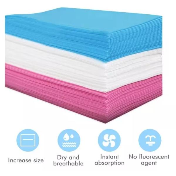 Мягкий Incontinence больницы медицинского обслуживания поверхности хлопка прокладывает потребляемые вещества Underpad