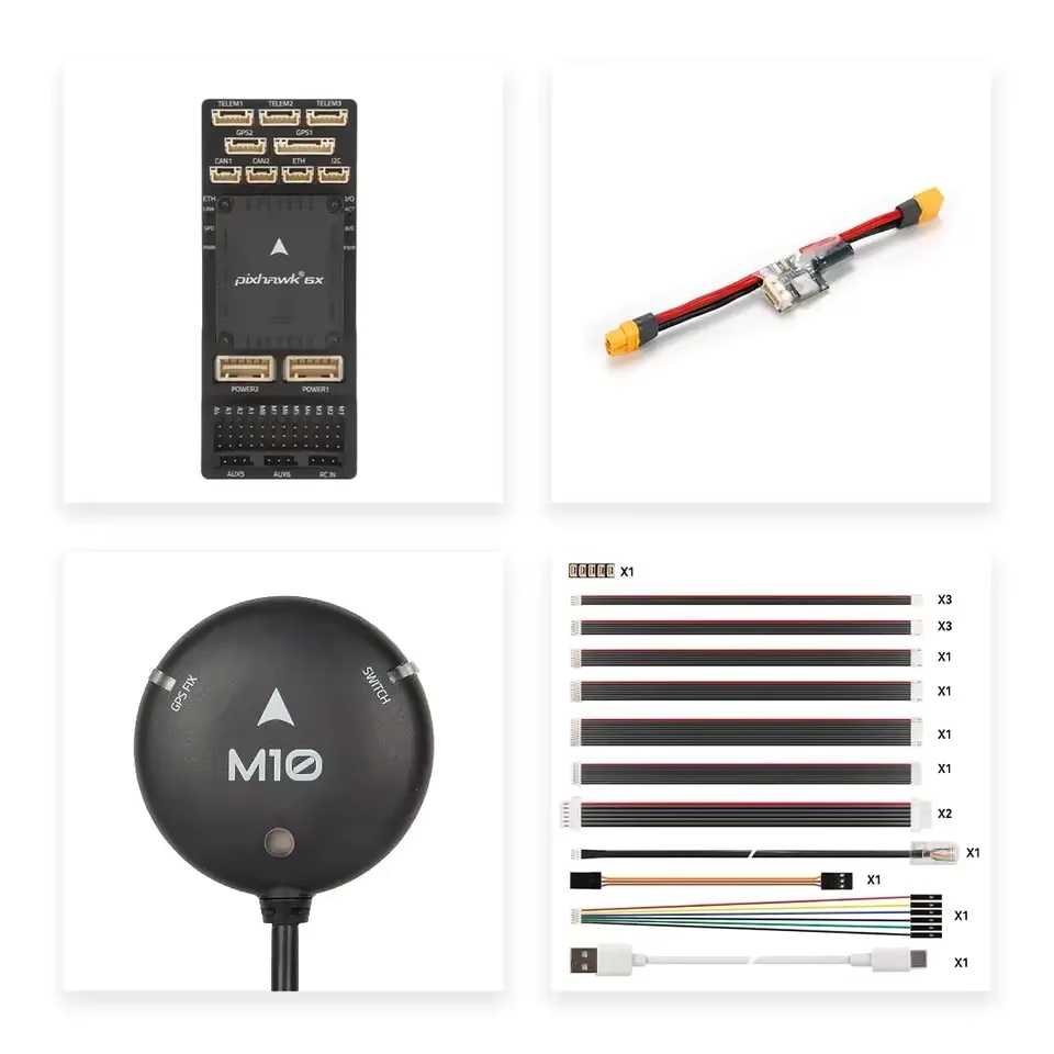 Holybro Pixhawk 6x (Icm-45686) Flight Controller Standard Set / Mini With M9n / M10 Gps Module For Rc Multirotor Airplane