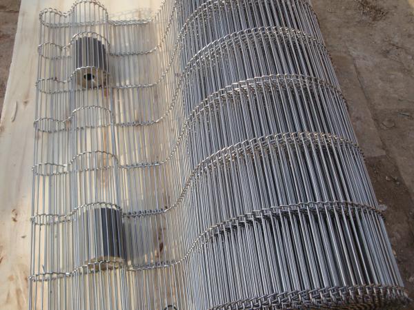 SS wire mesh belts stainless steel ladder conveyor belts for oven industry