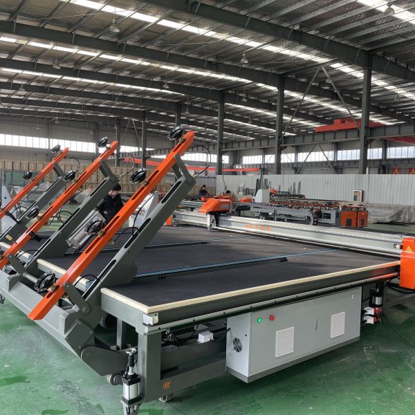 13Kw CNC Glass Cutting Machine Full Auto Glass Cutting Equipment