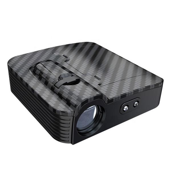 Wireless 2pcs 4.5v Door Projector Lights Carbon Fiber