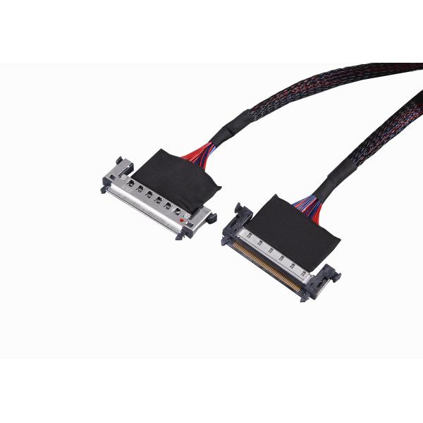 Специальная длина UL Standard Pure Copper Conductor LVDS Cable Assembly с конфигурацией 28/30/32 штифтов