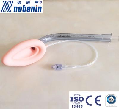 Silicone reusável médico do dispositivo laríngeo descartável liso de Lma da via aérea da máscara