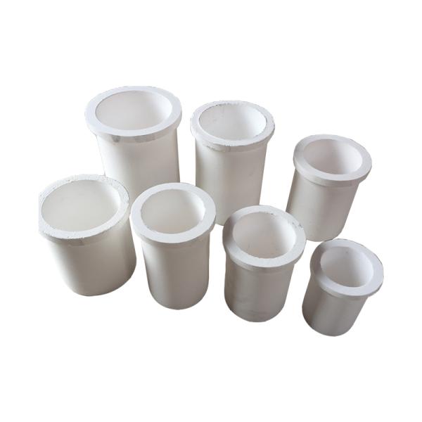 47mm Outer Size High Purity Pyrolytic Carbon Graphite Crucible for Induction Furnace