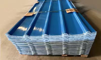 FRP Gel-Coated Corrugated Sheets Gel-Coat Glossy Surface  Anti-Aging