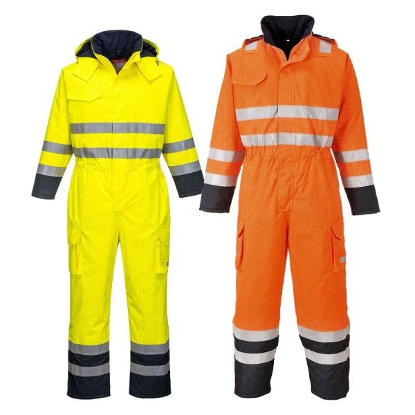Pure Cotton Flame-Resistant Workwear Uniform Thickened Coverall Water Proof Work Clothing