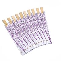 Grátis Eco-Friendly Bamboo Chopsticks Twin Disposable Sushi Flatware Com Logotipo Personalizado E Embalagem OPP