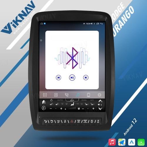 VIKNAV Android Stereo voiture Dodge Radio Android Pour Durango 2011-2020 Écran tactile HD 8G