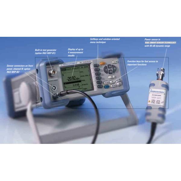 Метр силы Rohde Schwarz одиночного канала гибкий, многофункциональный метр силы NRP