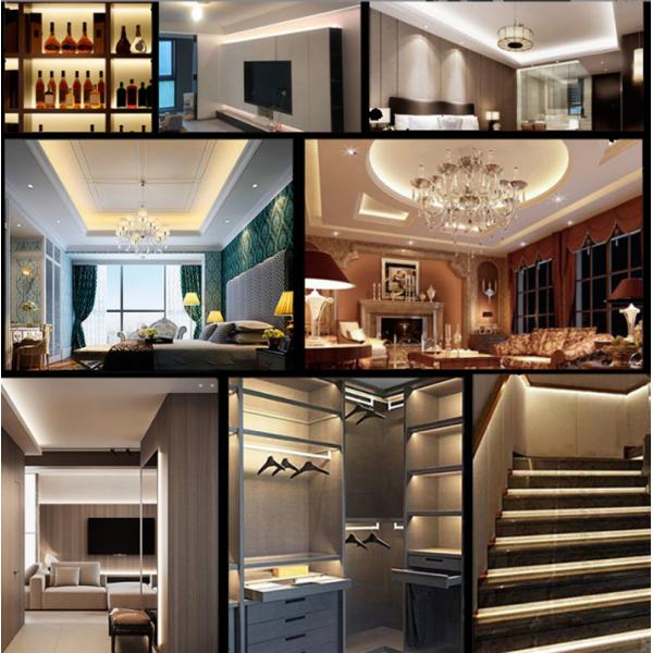 60 СИД СИД SMD 5050 обнажает прокладки 12V 24V RA80 IP20 10mm гибкие светлые