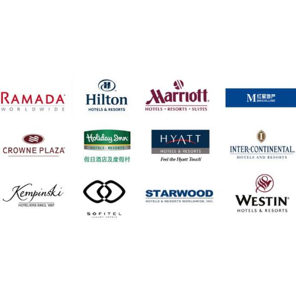 Deluxe Hotel Room Furnishings , King Size Hotel Guest Room Furniture In PU Finish