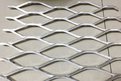 Покрытая порошком домашним сетка металла украшения расширенная алюминием для строя фасада