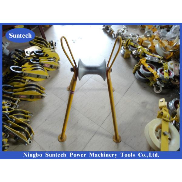 アルミニウム車輪が付いている12kn直線ケーブル・トレーのローラー