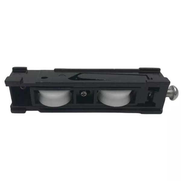 Anodized Double V Groove Sliding Window Rollers Door Wheels For Sliding Glass