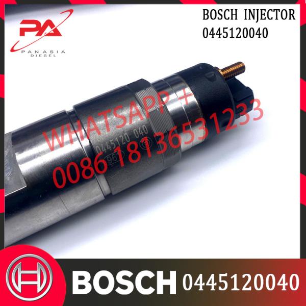 Injecteur 0445120040 de moteur diesel de DX300LC DX340 DL08 pour DAEWOO DOOSAN 65.10401-7001C