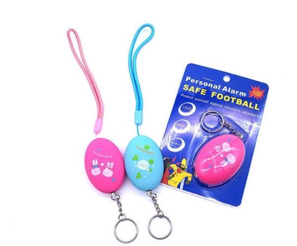120db Personal Security Alarms 41g Self Defence Keychain Children