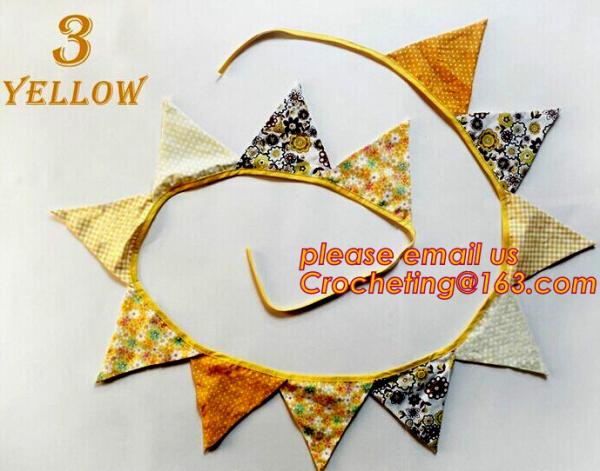 Triangle banner lace bunting flags for decoration, Wedding Party Decoration Wedding Banner,wedding burlap lace banner,Bu