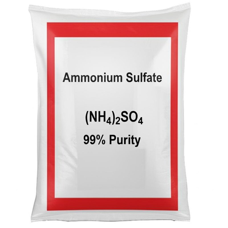 Ammonium Sulfate (NH₄)₂SO₄ with Dual Nitrogen-Sulfur Nutrition High Chemical Stability and Low Hygroscopicity for Water Treatment