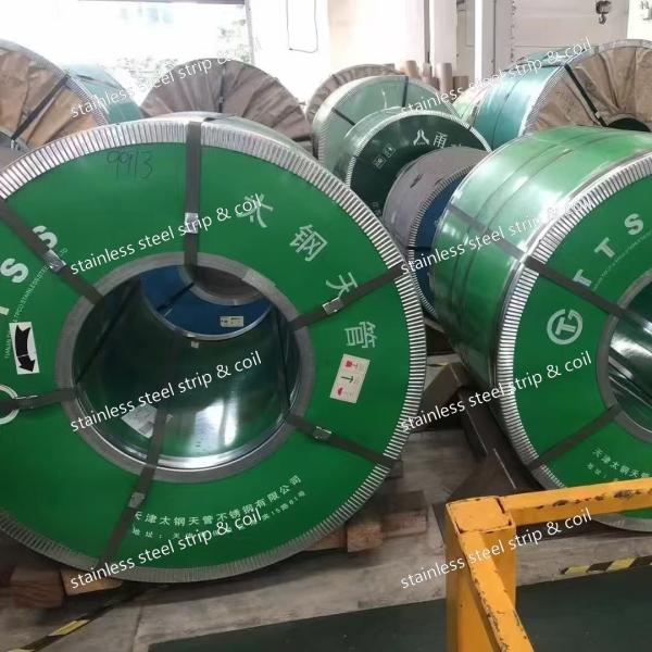 Cold Rolled Stainless Steel Strip Coils 0.1-3.0mm Thickness 5-1219mm Width