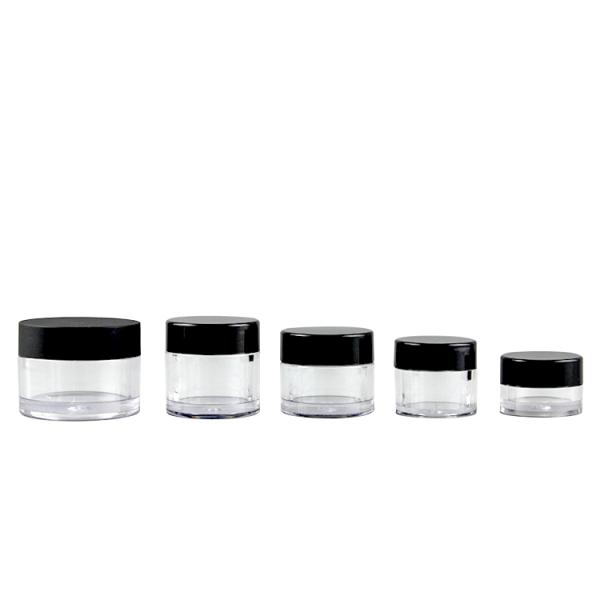 Pet 30g / 50g / 100g Capacity Empty Cream Jars
