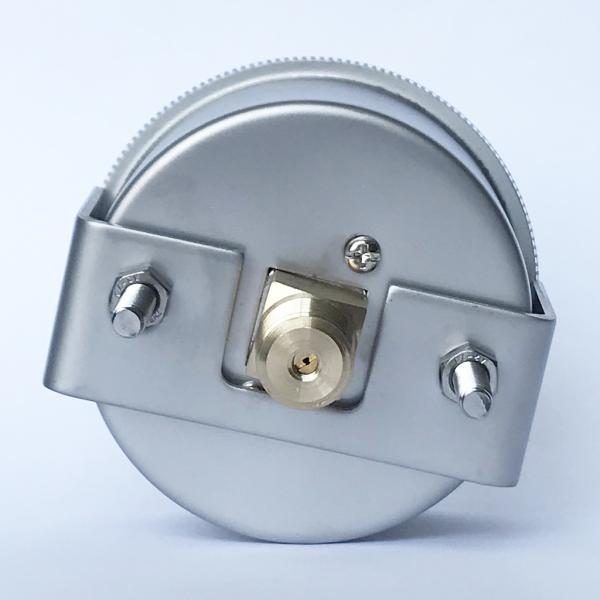 2.5 Inch Capsule Pressure Gauge 63mm Brass Wetted U Clamp Pressure Gauge