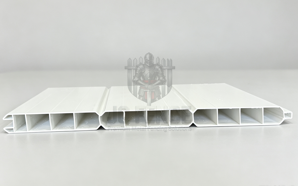 Durable Vinyl Privacy Fences Panels White Color
