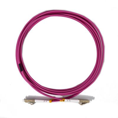 Cordon de patch multimode en fibre optique duplex à l'intérieur de la LC PC de 3,0 mm