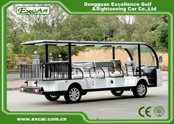 Carro Sightseeing bonde com quadro do ferro