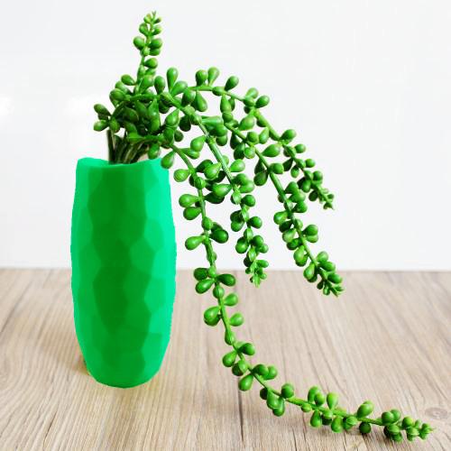 Waterproof Home Decor Durable Vases , Eco - Friendly Material Decorative Flower Vase