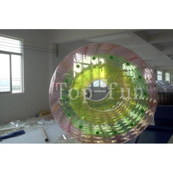 1.2 1.5 1.8m PVC / TPU Transparent Inflatable Bumper Ball Inflatable Body Bubble