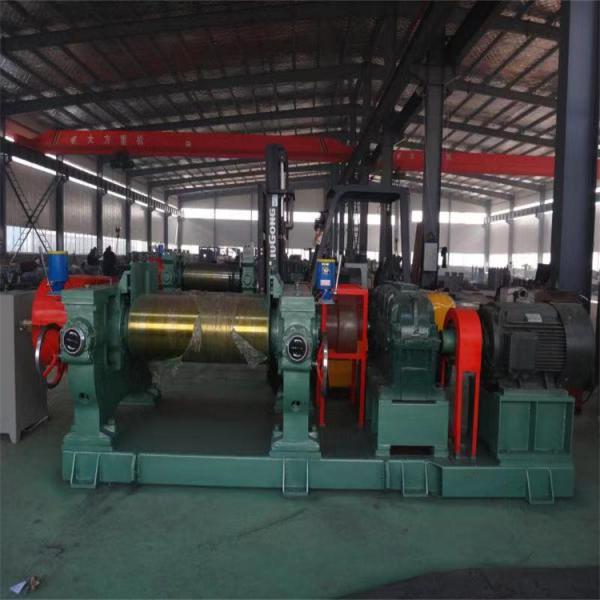 XK-560 Rubber Mixing Mill Machine 90Kw Open Mill Rubber Mixing