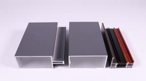 Fabricant Anodized Aluminum Profile Champagne Black argenté