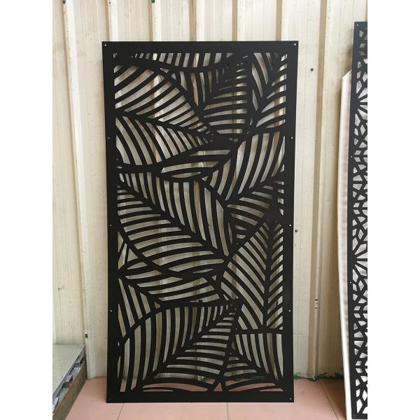 American Style Custom Laser Cut Metal  Stainless Steel Wall Panels Partition