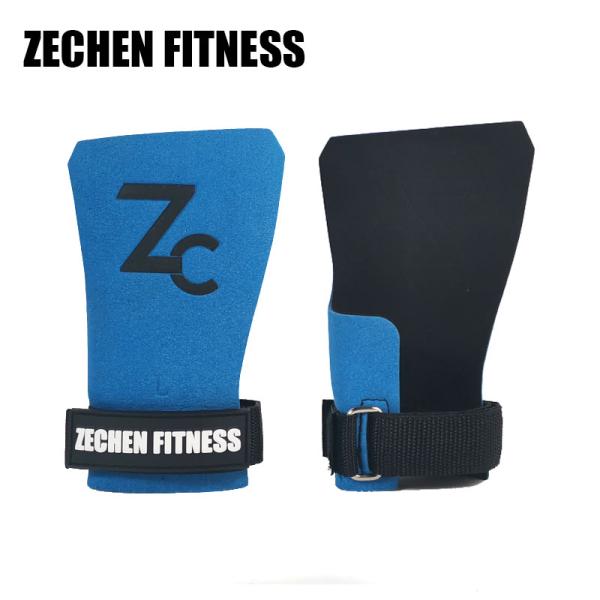 Crossfit Synthetic Leather Pull Up Bar Grips White Gym Gloves For Pull Ups Fitness