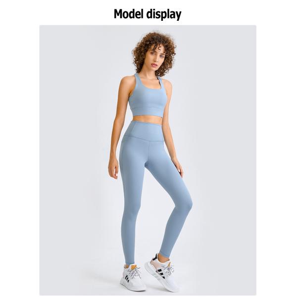 3 женщин пряжки строки спорт бюстгальтера полость назад противоударная