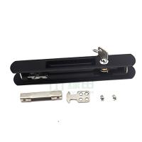 Cerradura corredera de la puerta de la ventana de aleación de aluminio con juego de llaves Matt Color negro