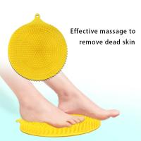 Glissez non la douche Mat Foot Scrubber Odorless de silicone de Multiscene